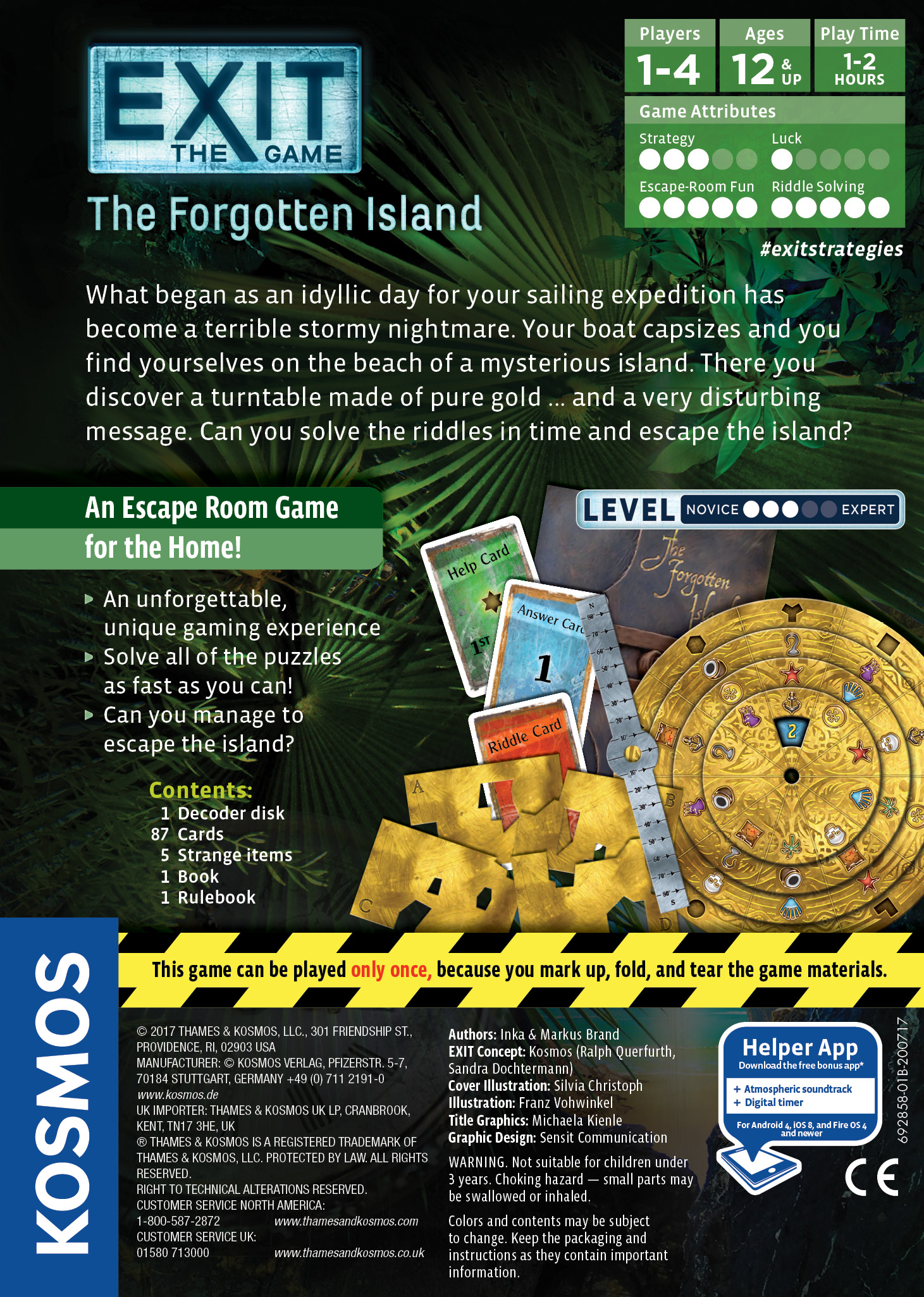 Exit the Game : The Forgotten Island